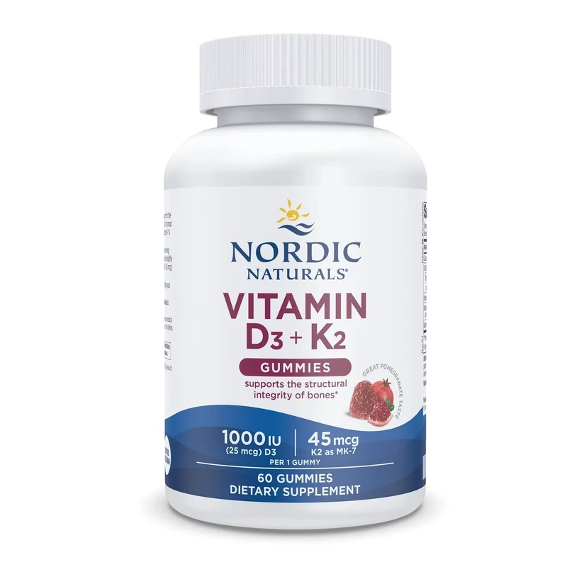 Nordic Naturals D3 + K2  60 Gummies
