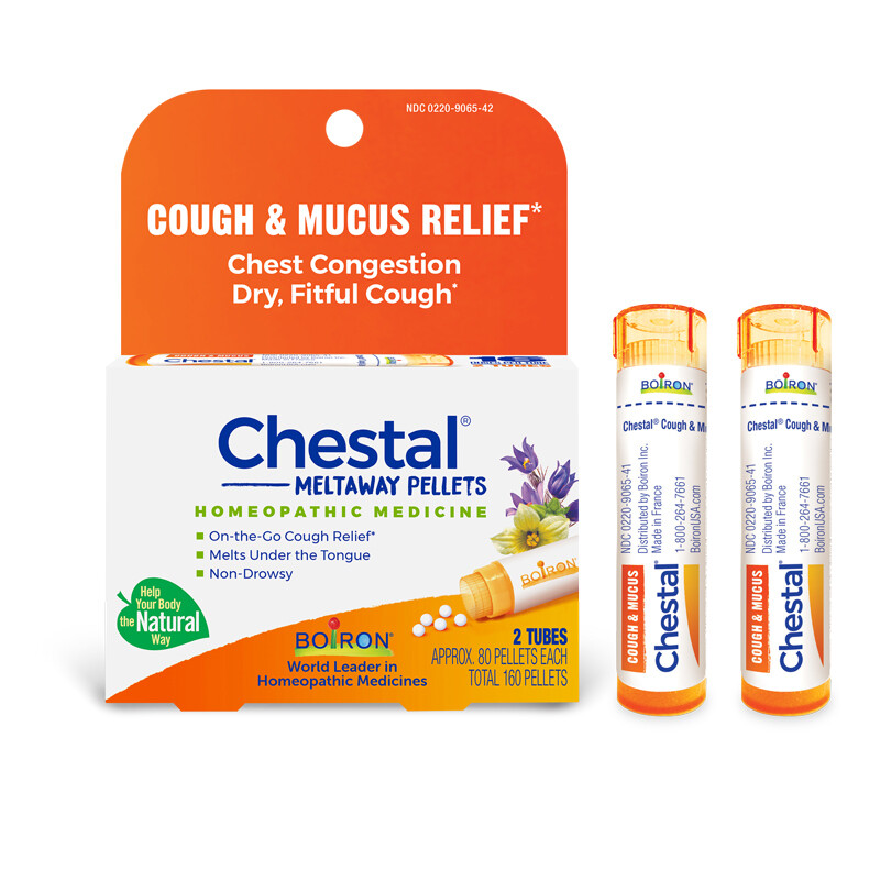 Boiron Chestal Meltaway Pellets 2 pack