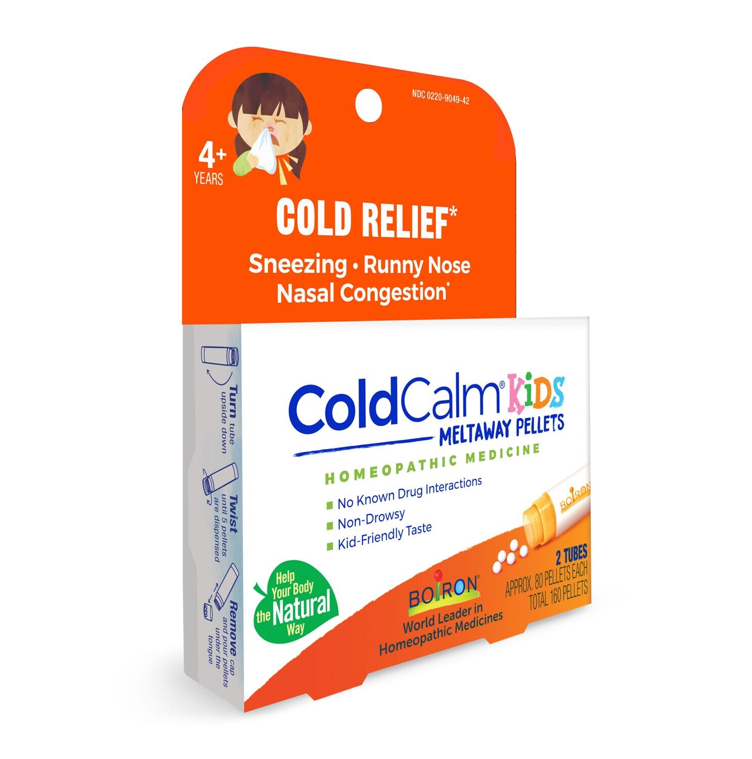 Boiron Children&#39;s Cold Relief Coldcalm 160 count