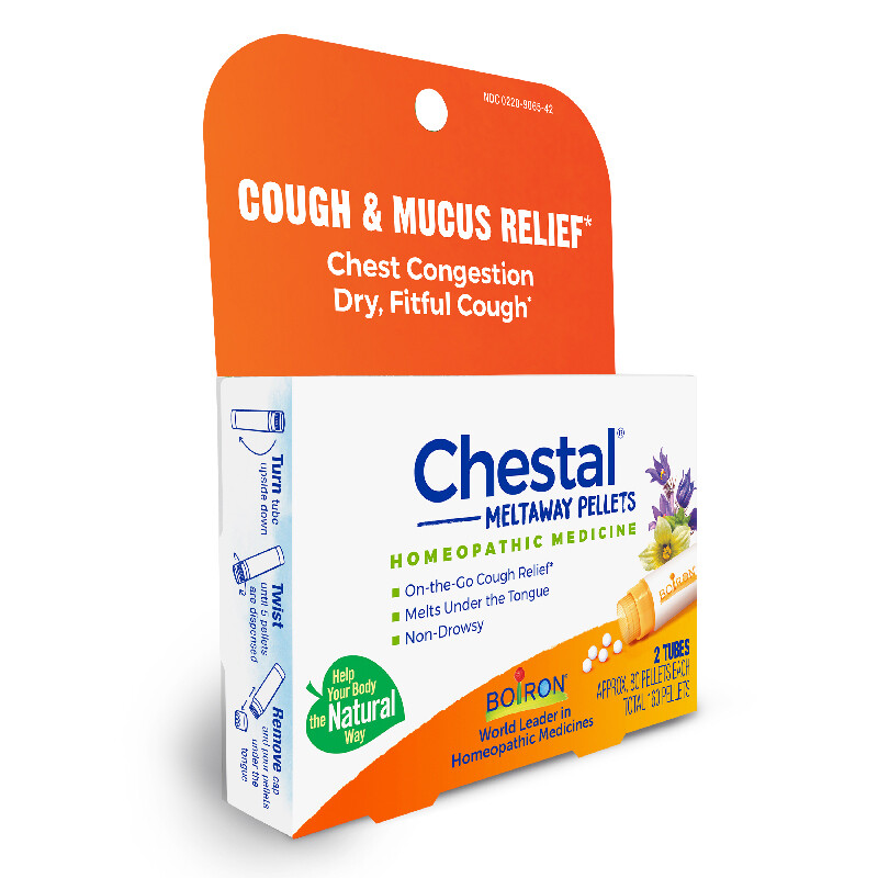 Boiron Chestal Meltaway Pellets 2 pack
