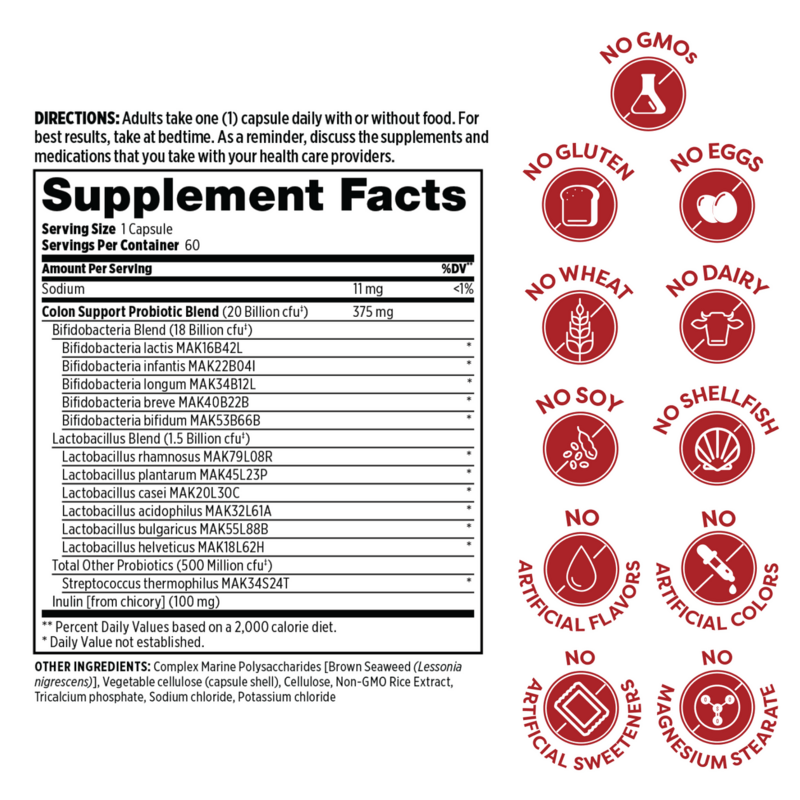 Probulin Colon Support Probiotic