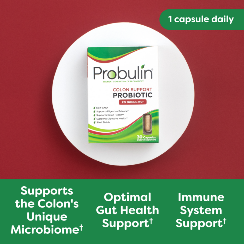 Probulin Colon Support Probiotic 20 Billion 30 Cap