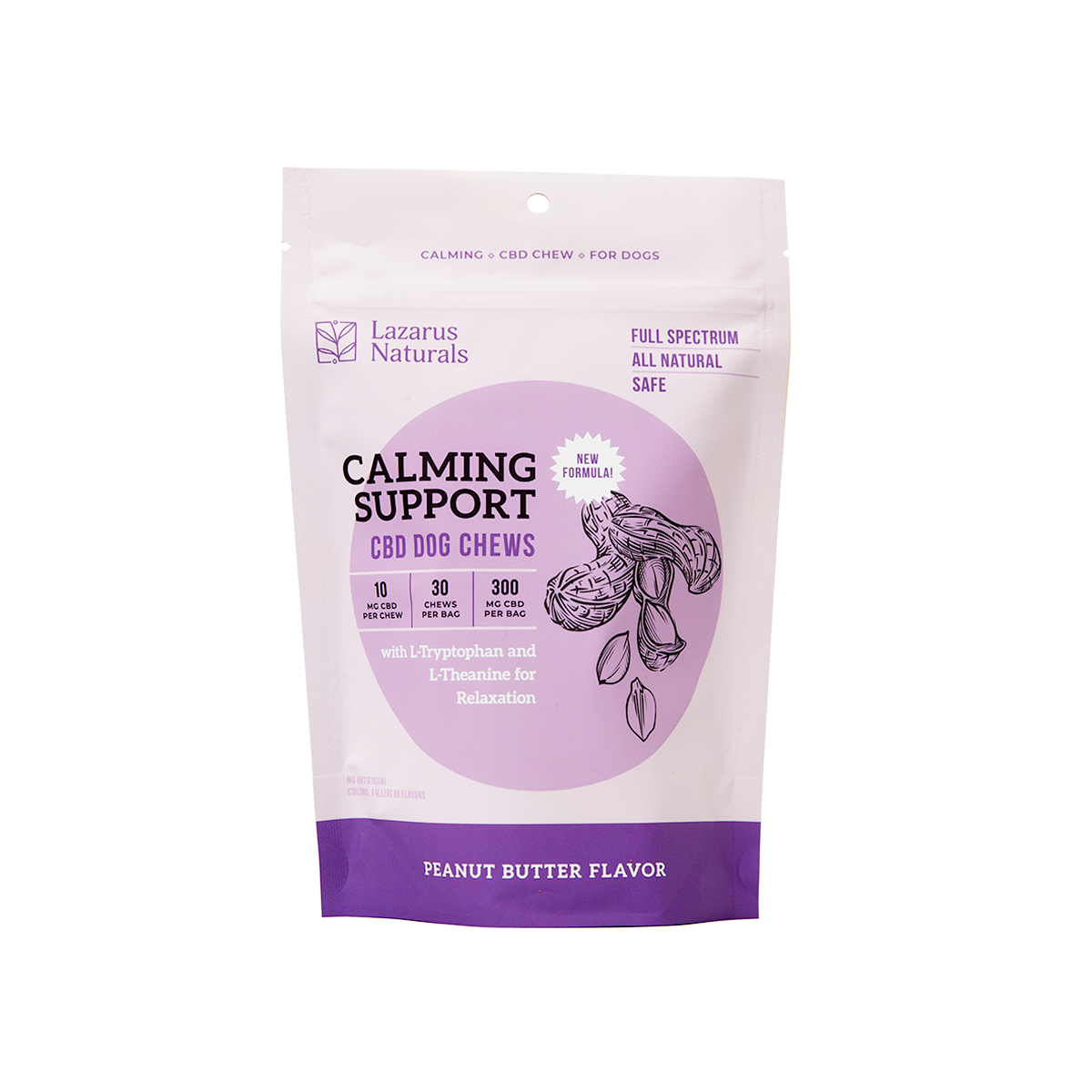 Lazarus Naturals Calming Support CBD Dog Chews