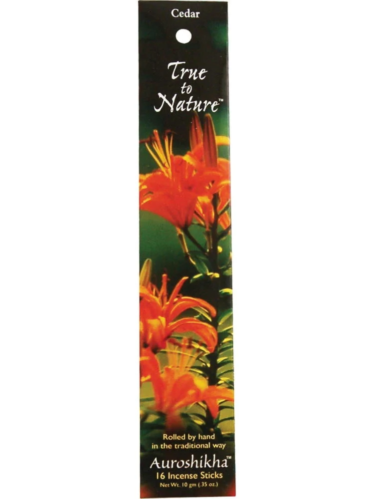 Auroshikha Cedar Incense 16 Sticks