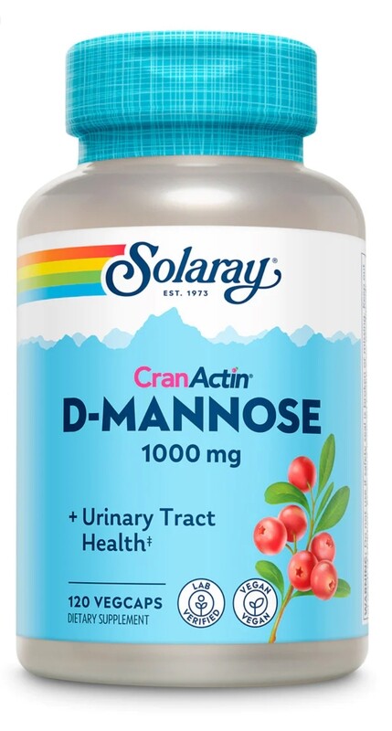 Solaray Dmannose 1000mg 120vc