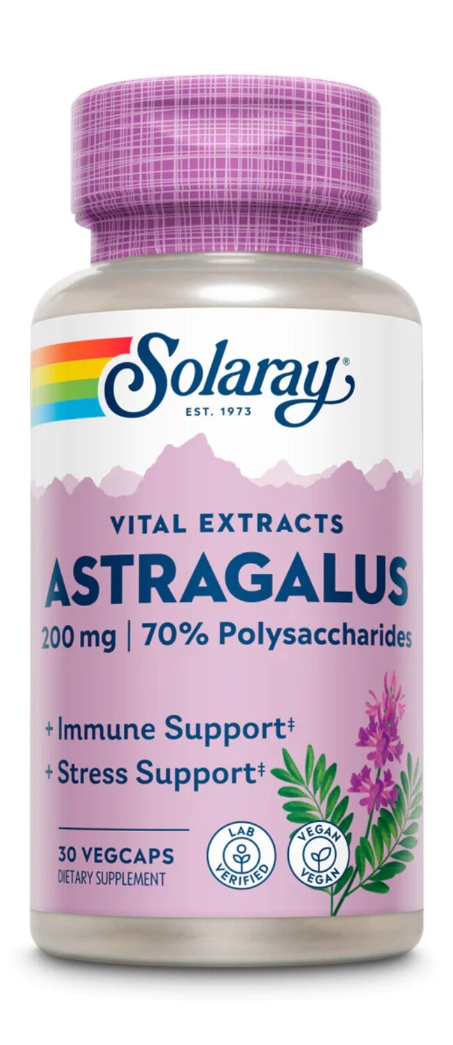 Solaray Astragalus 200mg 30ct