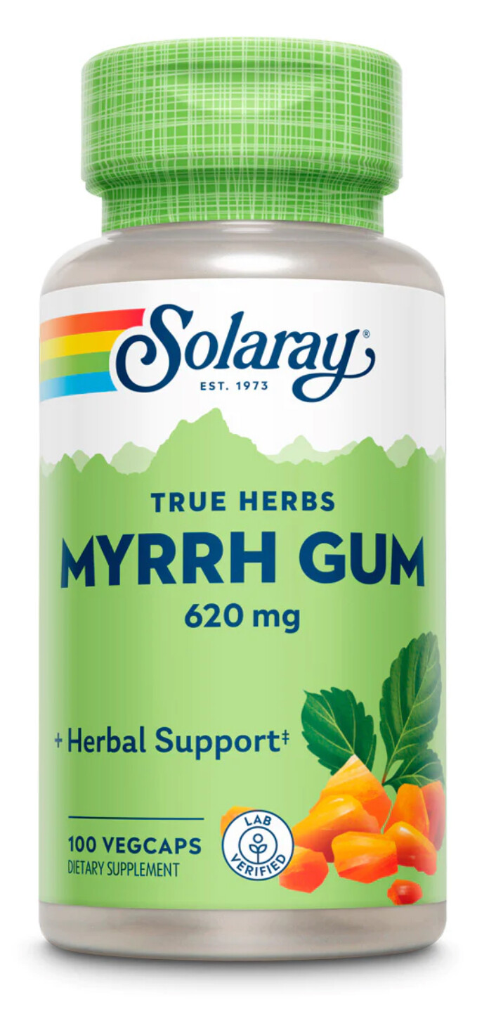 Solaray Myrrh Gum Commiphora SPP 650 mg 100 caps