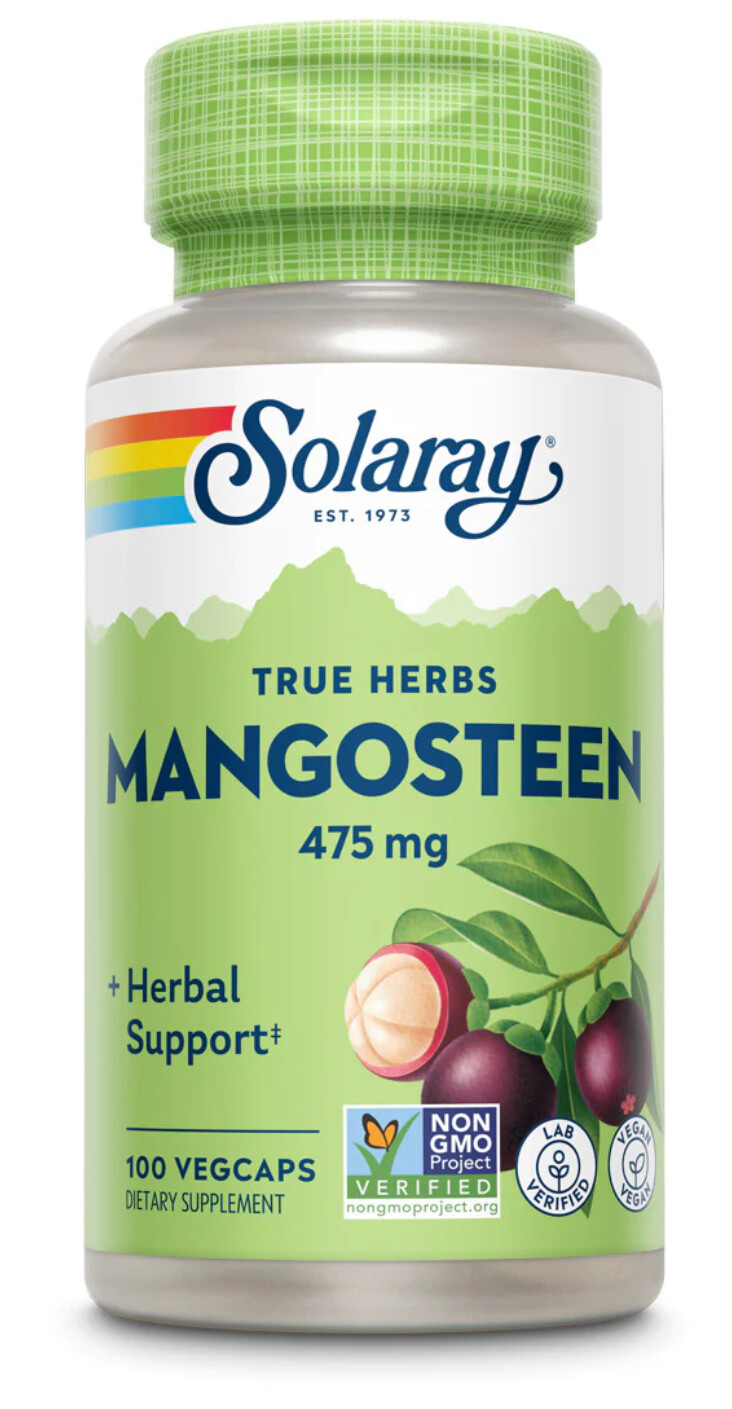 Solaray Mangosteen 475mg 100 vc