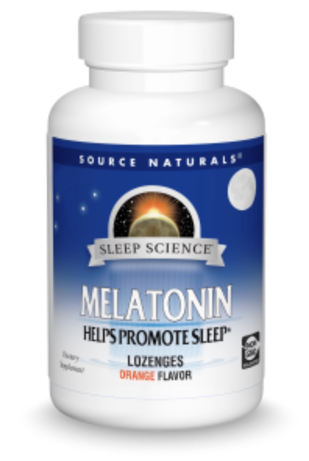 SOURCE NATURALS  Melatonin 5 mg. 100 Orange Flav. Lozenges