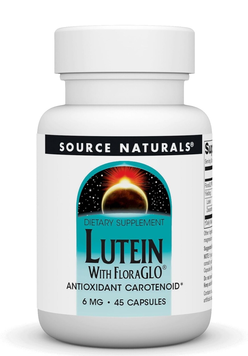 SOURCE NATURALS Lutein 6 mg. 90 Caps.