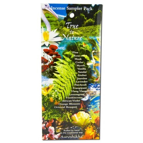 AUROSHIKHA Incense Sampler Pack 18 Sticks