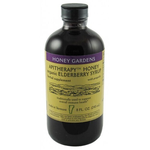 HONEY GARDENS Elderberry Syrup 8 Fl. Oz.