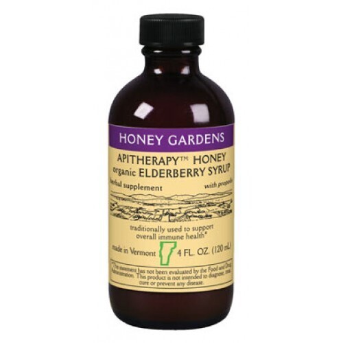 HONEY GARDENS Elderberry Syrup 4 Fl. Oz.