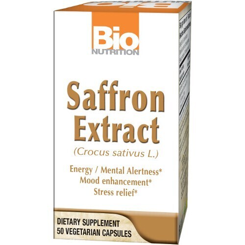 Bio Nutrition Saffron Extract 50 Veg Caps