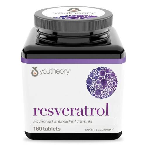 youtheory Resveratrol 160 tabs