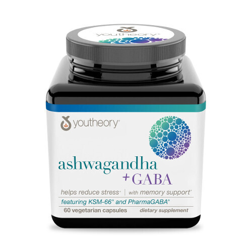 Youtheory Ashwaganda + Gaba 60vc