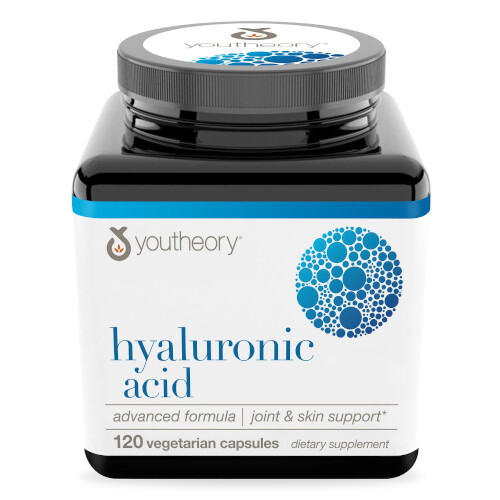 Youtheory Hyaluronic Acid 120 Vegetarian Capsules
