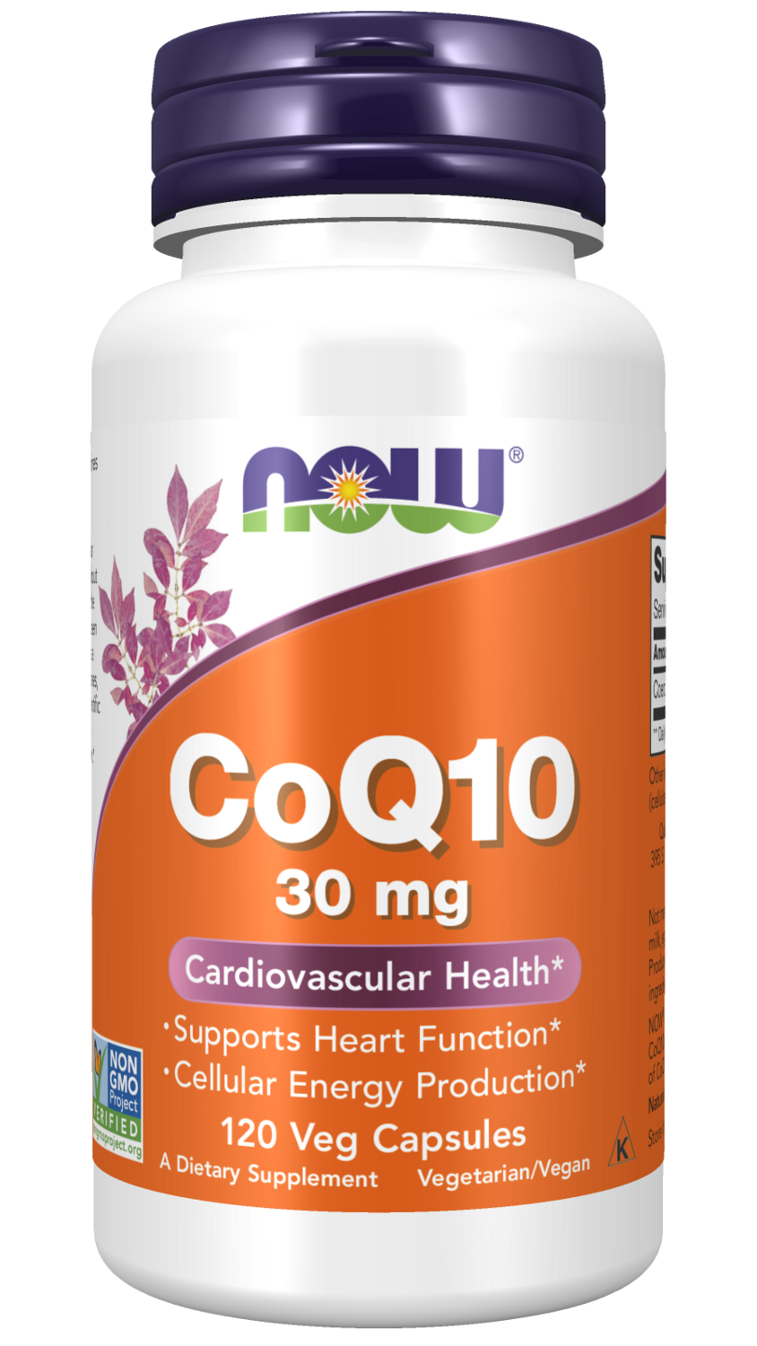 NOW CoQ10 30mg 120 veg caps