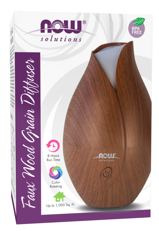 NOW Faux Wood Grain Oil Diffuser