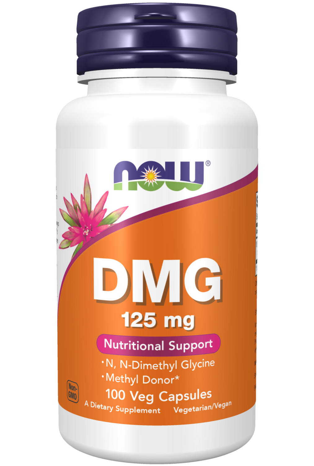 NOW DMG 125 mg 100 Caps.