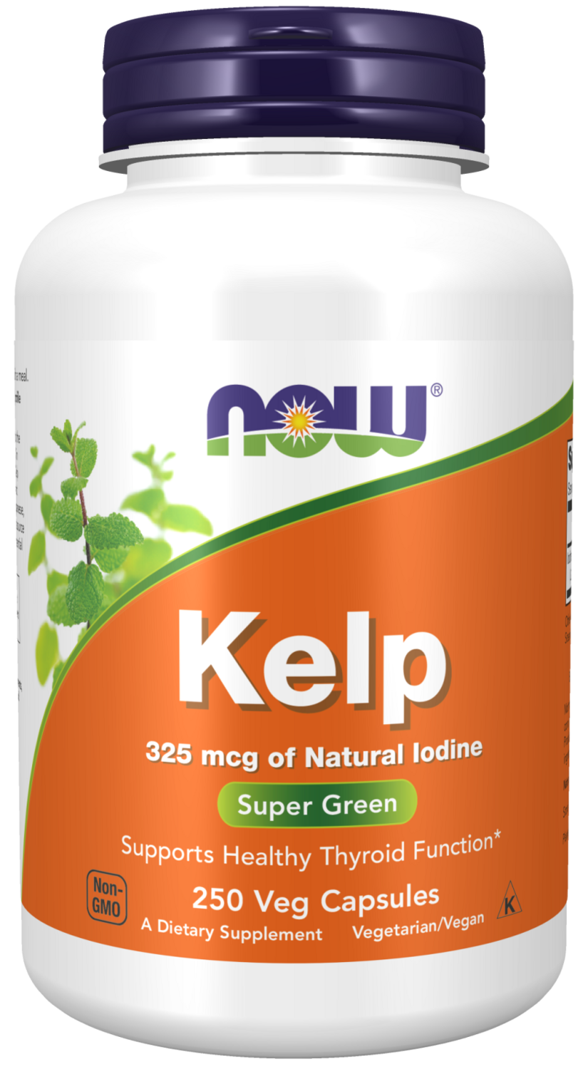 NOW Kelp 250 veg caps