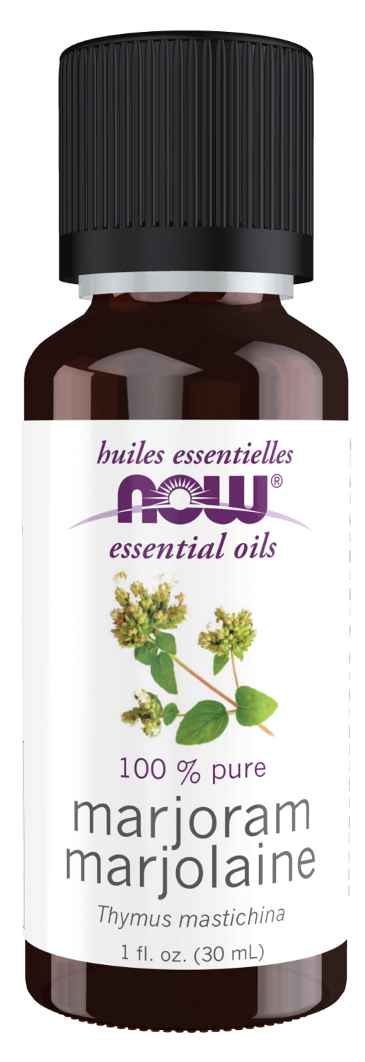 NOW Marjoram Essential Oil 1 Fl Oz