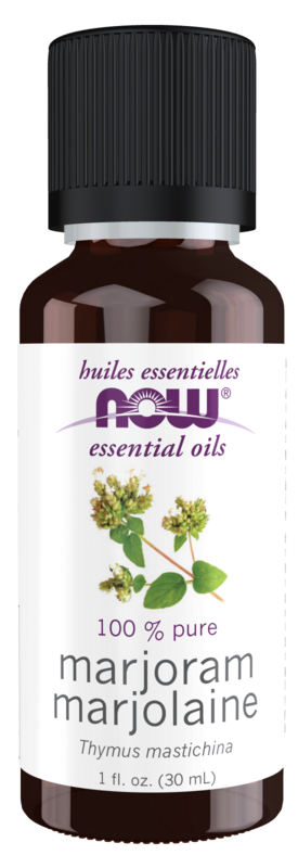 NOW Marjoram Essential Oil 1 Fl Oz