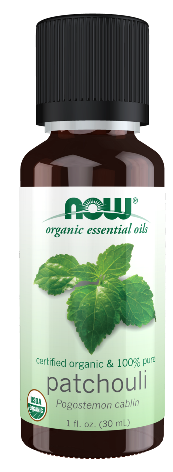 NOW Organic Patchouli Oil 1 Fl. Oz