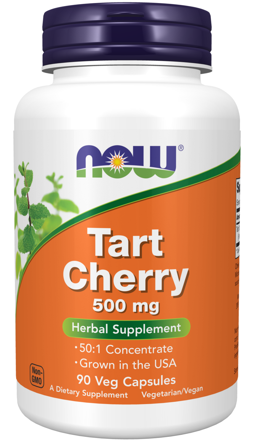 NOW Tart Cherry 500 mg. 90 Veg. Caps.