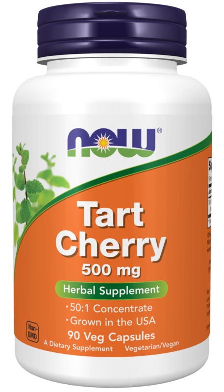 NOW Tart Cherry 500 mg. 90 Veg. Caps.