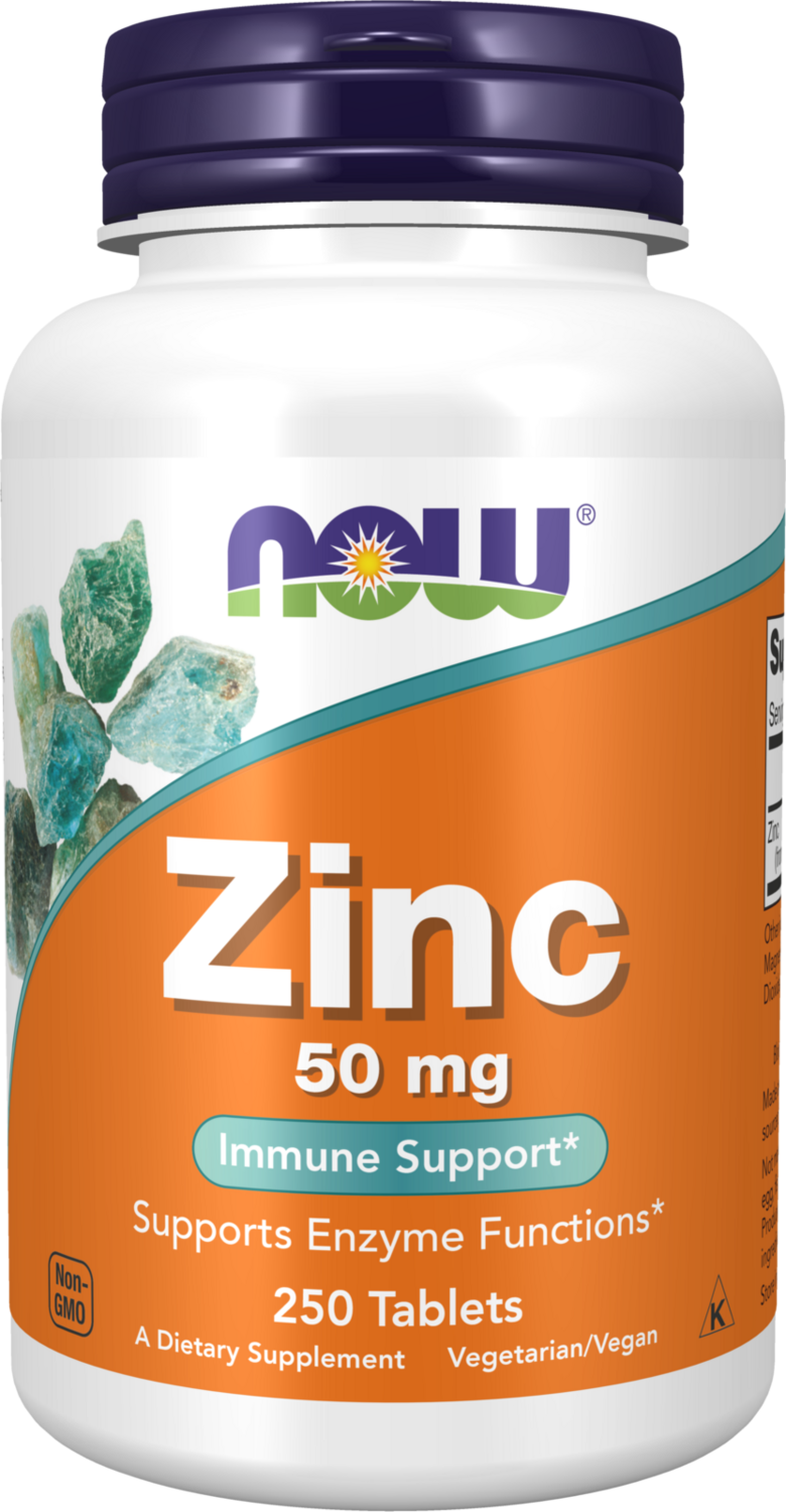 NOW Zinc 50mg 250 Tab
