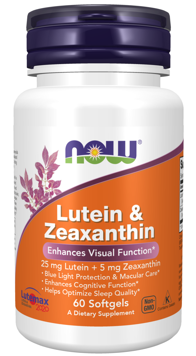 NOW foods Lutein &amp; Zeaxanthin 60sg