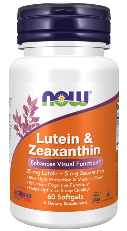 NOW Lutein &amp; Zeaxanthin 60sg