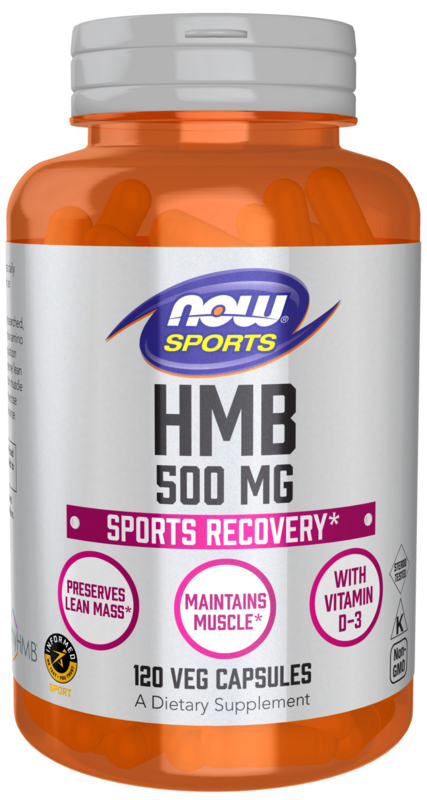 NOW Sports HMB 500mg 120vc