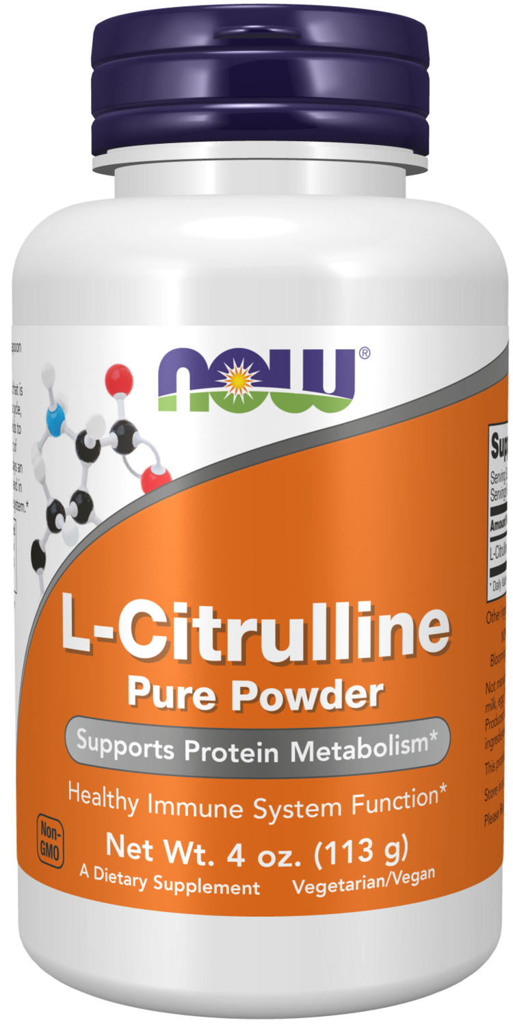 Now L-Citrulline Pure Powder 4oz