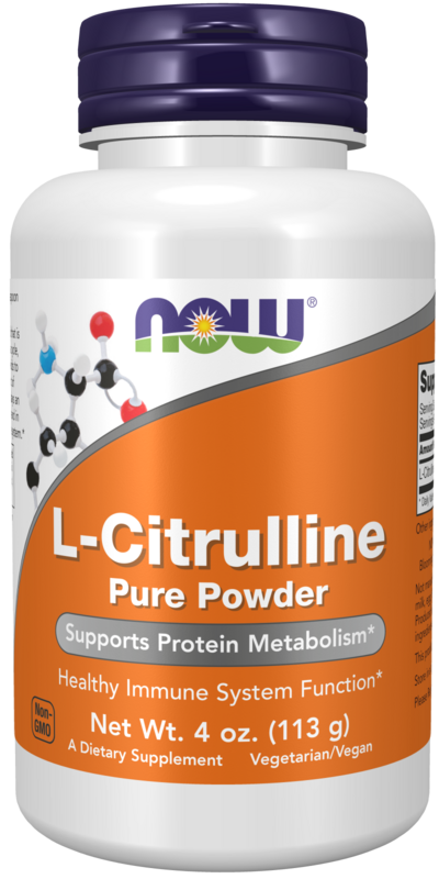 NOW L-Citrulline Pure Powder 4oz