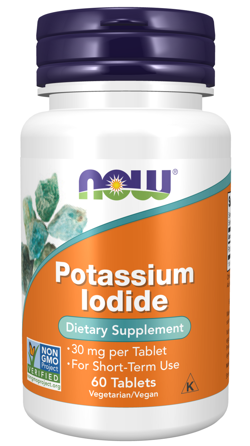 Now Potassium Iodide 30mg 60 tabs