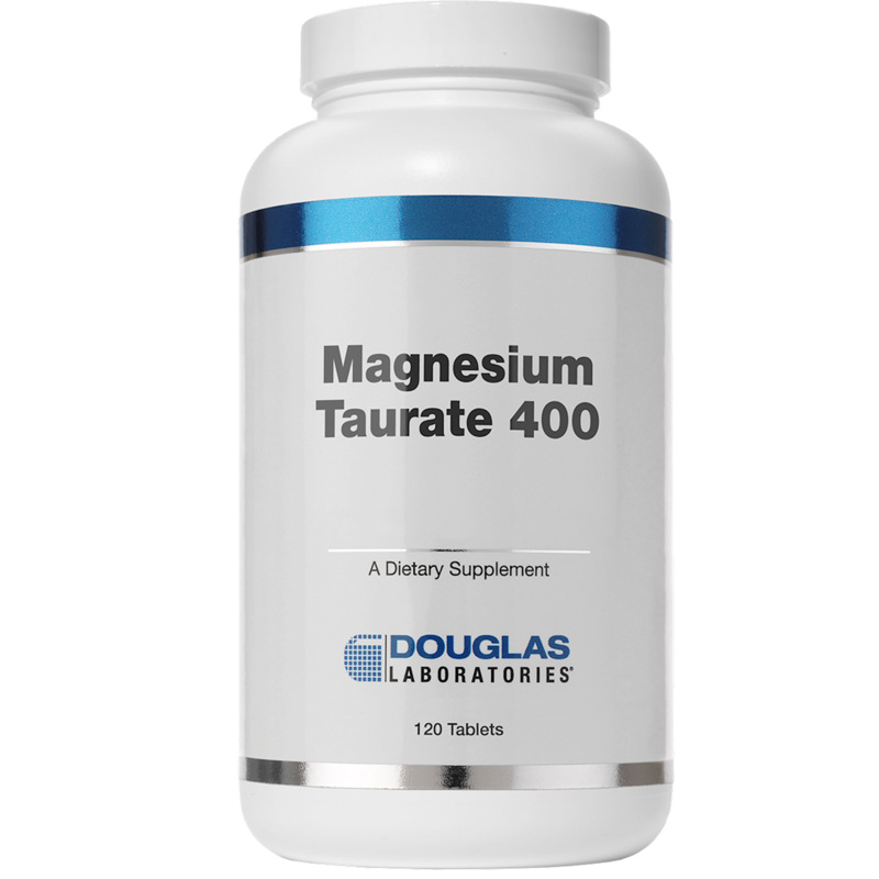 DOUGLAS LABS Magnesium Taurate 400--120 Tabs.