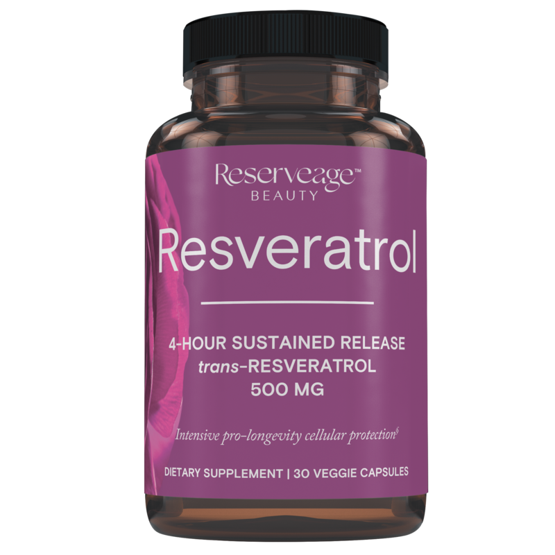 Reserveage Nutrition Resveratrol 500 mg 30 veggie caps