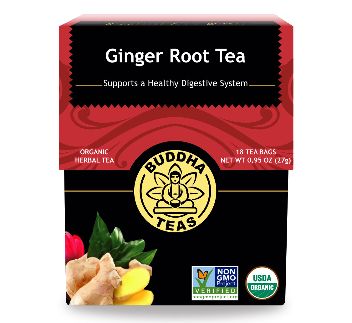 BUDDHA Ginger Root 18 Tea Bags