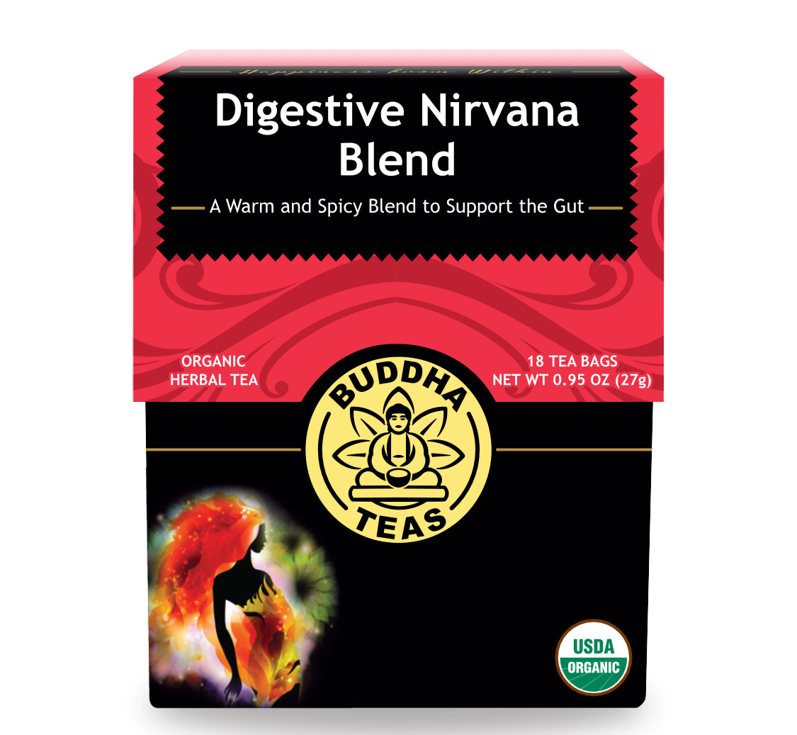 BUDDHA Digestive Nirvana Blend 18 Tea Bags