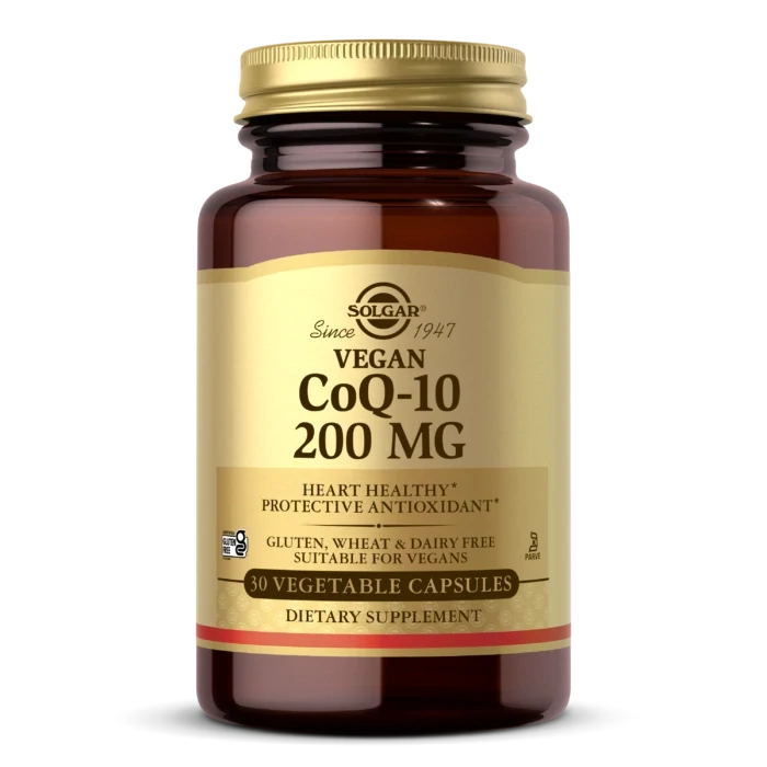 SOLGAR CoQ-10 200 mg. 60 S.G.