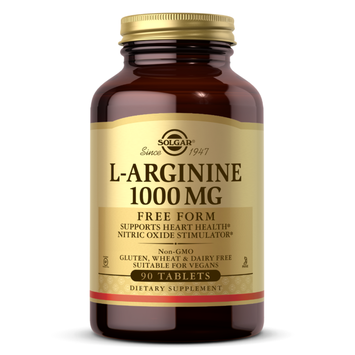 SOLGAR L- Arginine 1000 mg. 90 Tabs.
