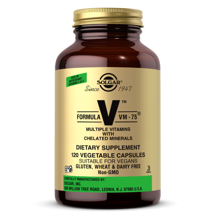 SOLGAR Formula VM-75 120 Veg. Caps.