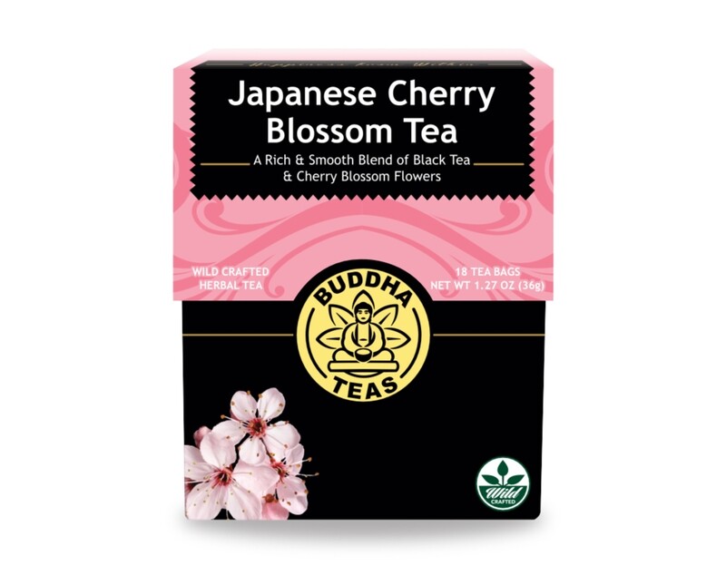 BUDDHA Japanese Cherry Blossom Tea 18 Bags