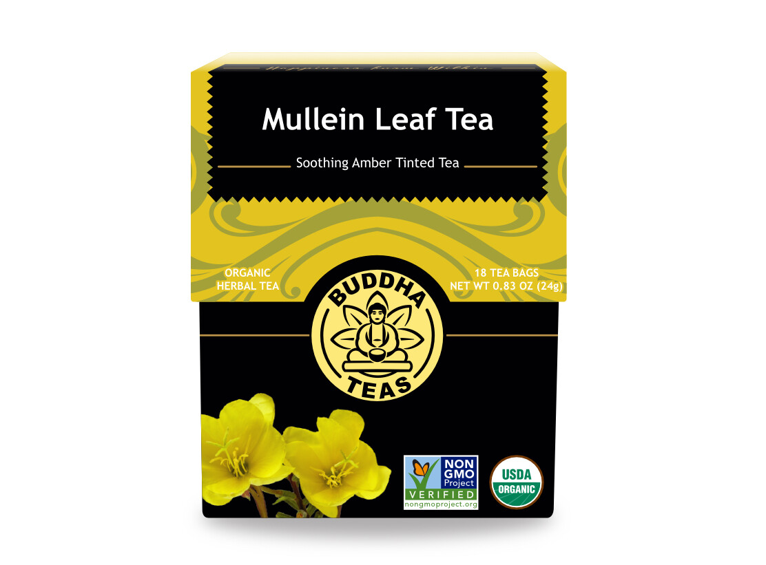 BUDDHA Org. Mullein Leaf Tea 18 Tea Bags