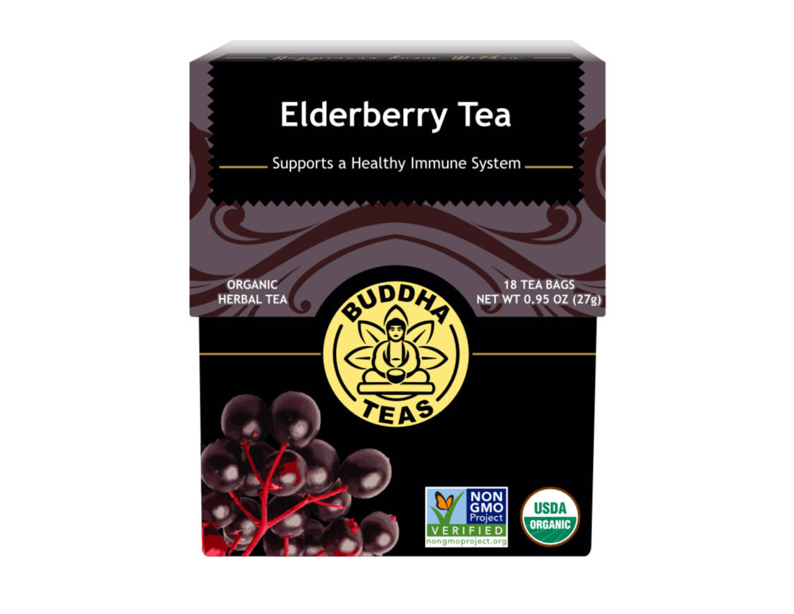 BUDDHA Org. Elderberry Tea 18 Tea Bags