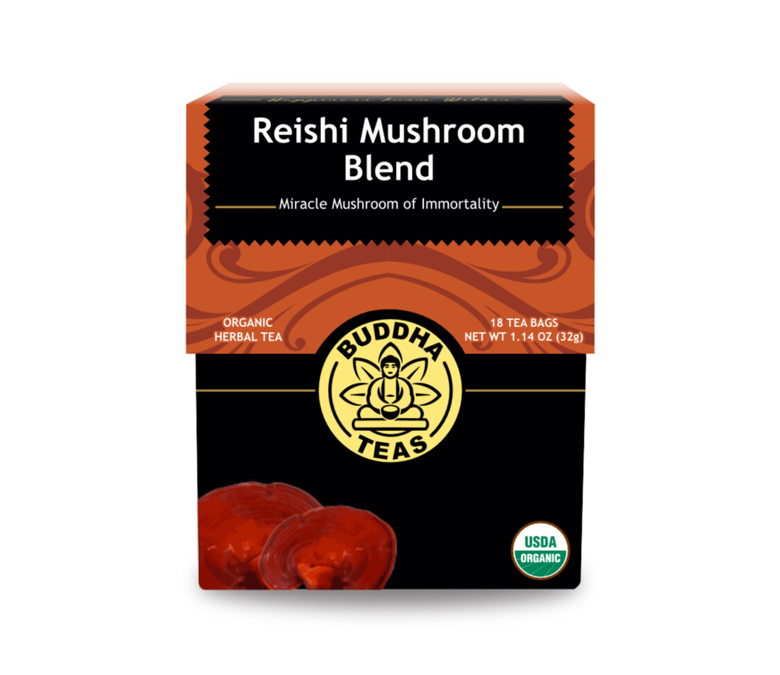 BUDDHA Reishi Mushroom Blend 18 Tea Bags