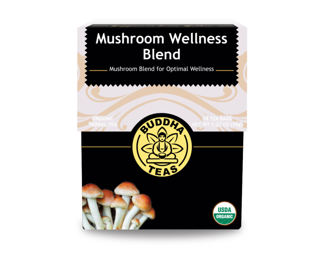 BUDDHA Mushroom Wellness Blend 18 Tea Bags