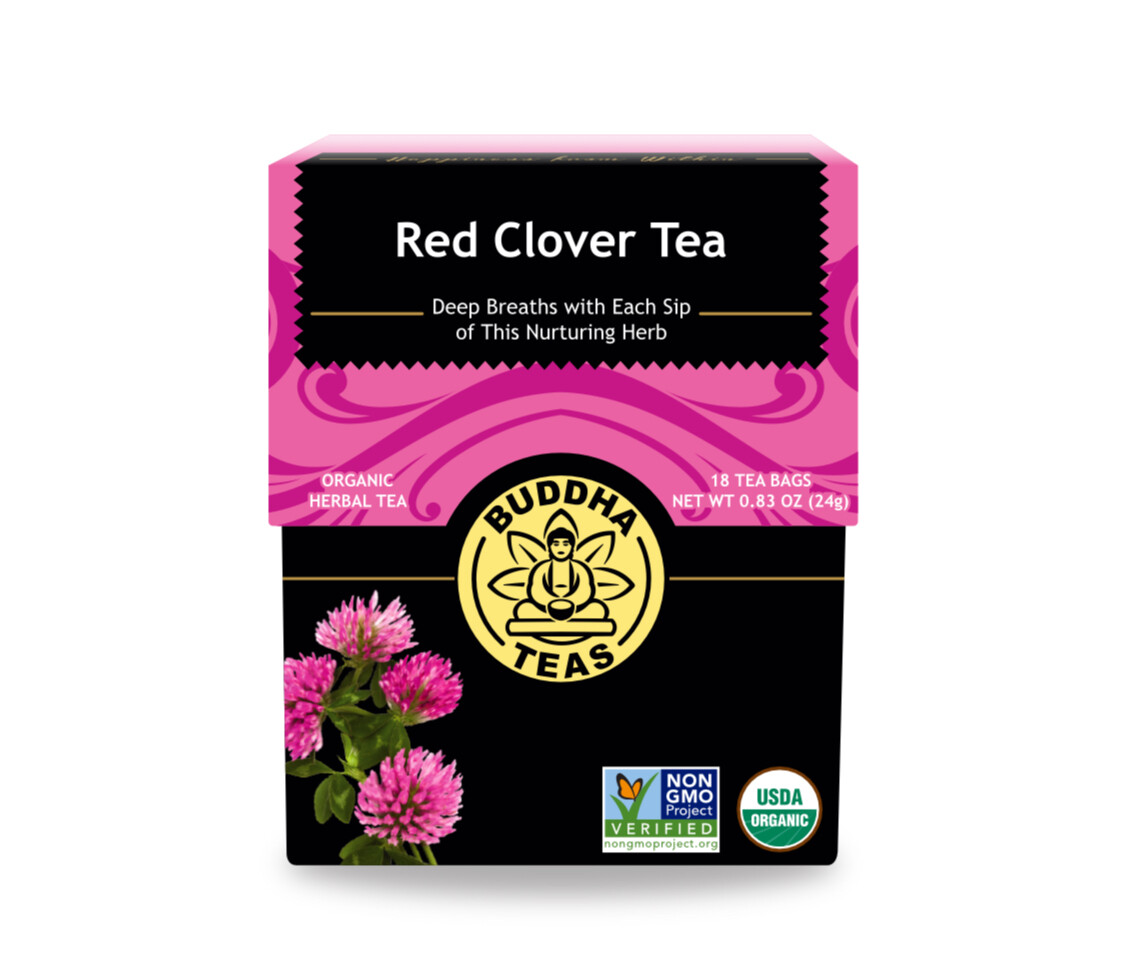 BUDDHA Red Clover 18 Tea Bags